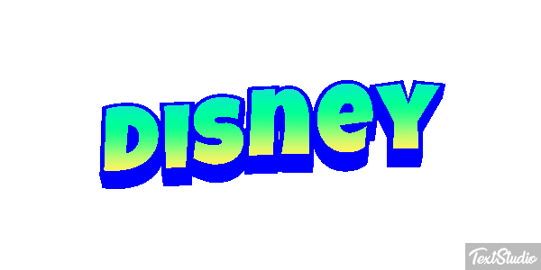 Disney Effetto testo