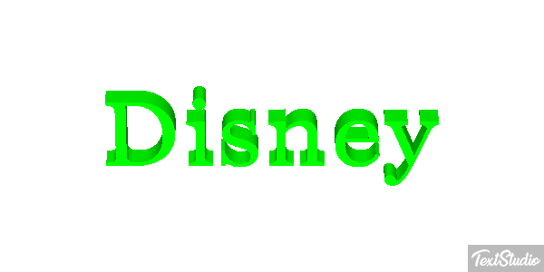 Disney Effetto testo
