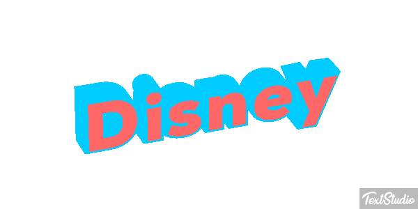 Disney Effetto testo
