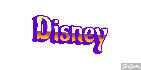 Disney Effetto testo