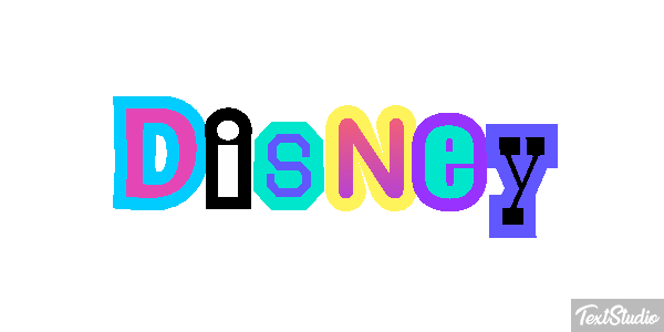 Disney Effetto testo
