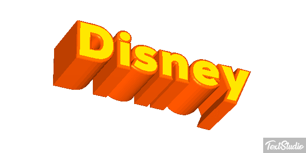 Disney Effetto testo