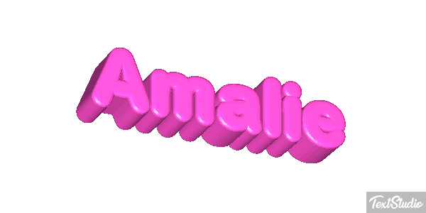 Amalie Efecto de texto