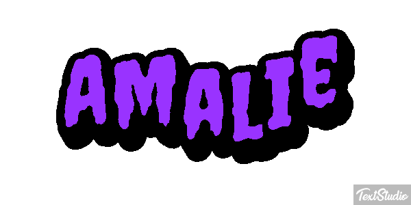 Amalie Efecto de texto