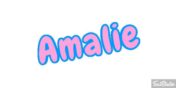 Amalie Efecto de texto