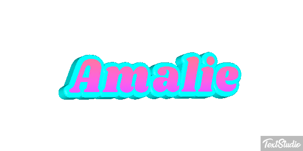 Amalie Efecto de texto