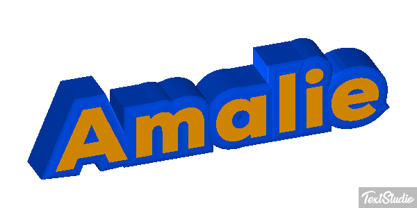 Amalie Efecto de texto