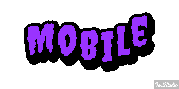 Mobile Efekt tekstowy