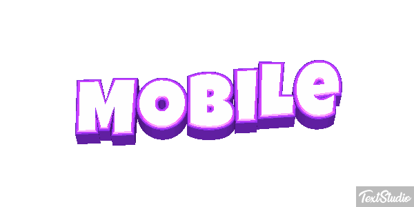 Mobile Efekt tekstowy
