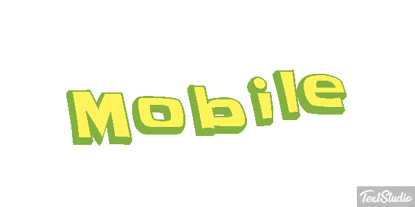 Mobile Efekt tekstowy