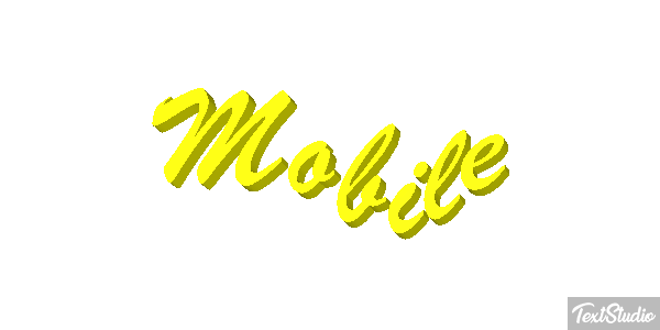 Mobile Efekt tekstowy