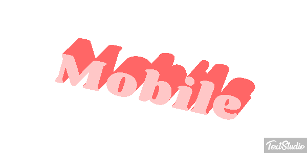 Mobile Efekt tekstowy
