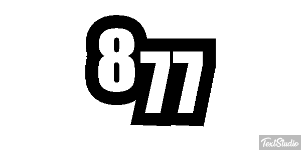877 Effet de texte