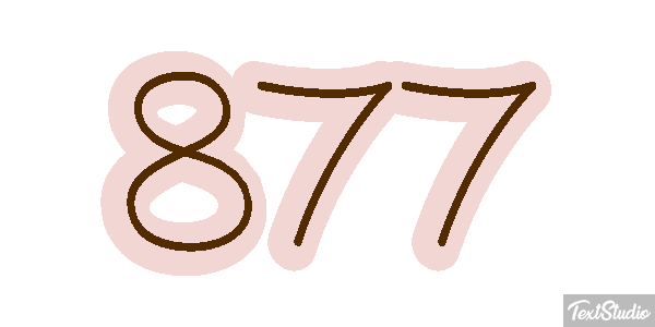 877 Effet de texte
