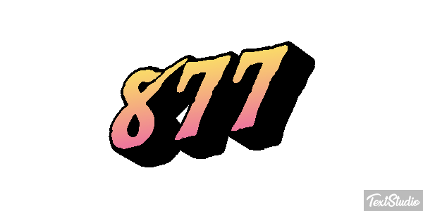 877 Effet de texte