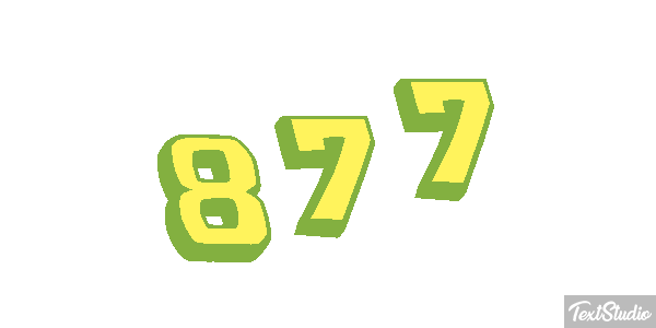 877 Effet de texte