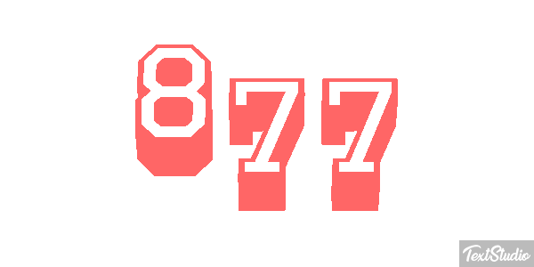 877 Effet de texte