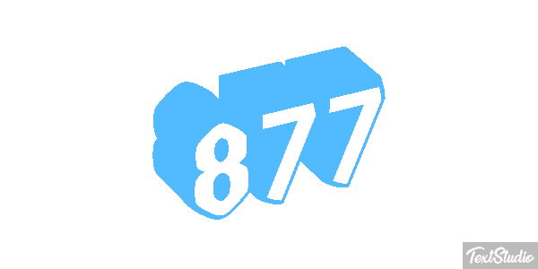 877 Effet de texte