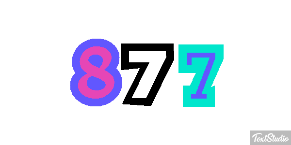 877 Effet de texte