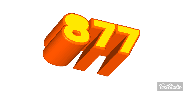 877 Effet de texte