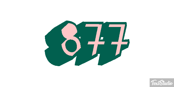 877 Effet de texte