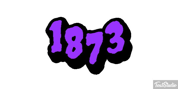 1873 Efekt tekstowy