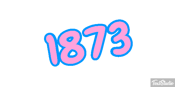 1873 Efekt tekstowy