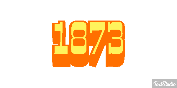 1873 Efekt tekstowy