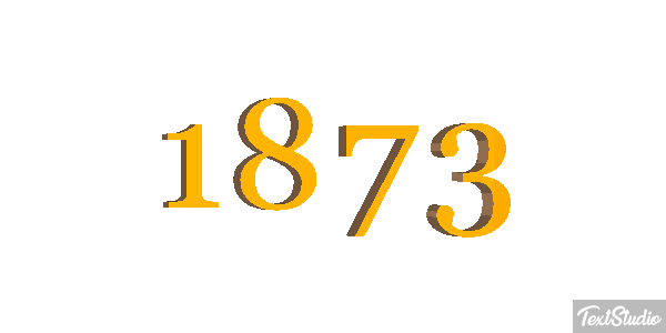 1873 Efekt tekstowy
