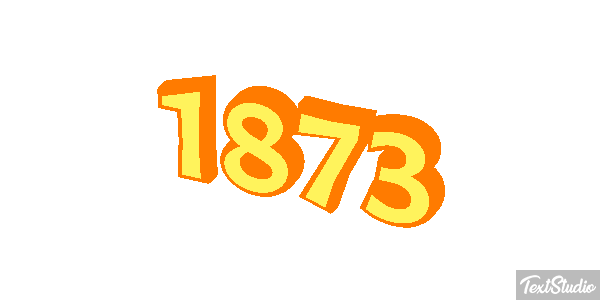1873 Efekt tekstowy