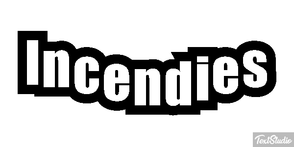 Incendies Tekst effect