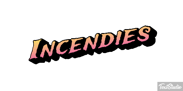 Incendies Tekst effect