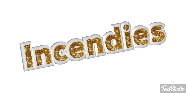 Incendies Tekst effect
