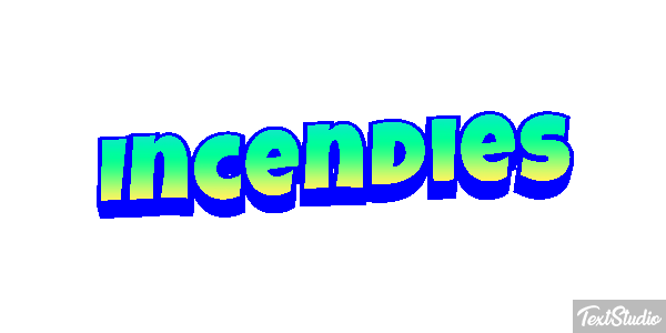 Incendies Tekst effect