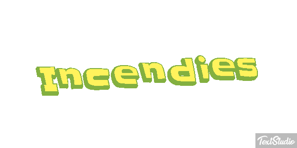 Incendies Tekst effect