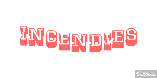 Incendies Tekst effect