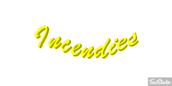 Incendies Tekst effect