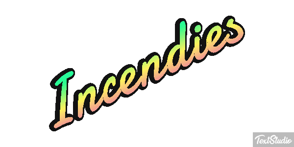 Incendies Tekst effect