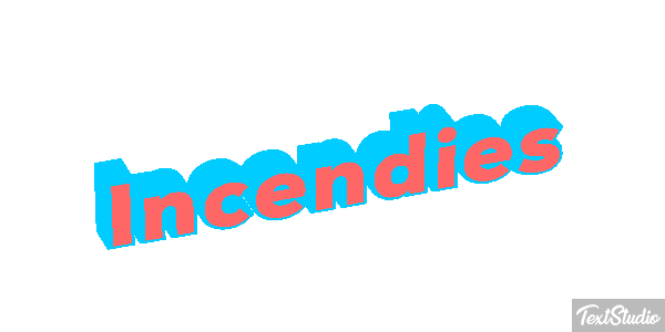 Incendies Tekst effect