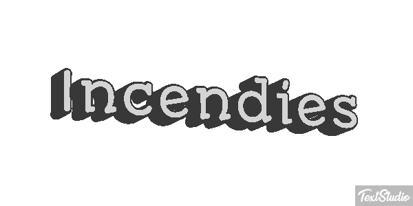 Incendies Tekst effect