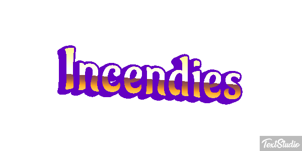 Incendies Tekst effect