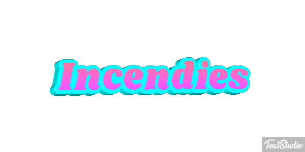 Incendies Tekst effect