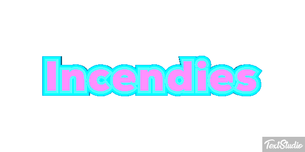Incendies Tekst effect