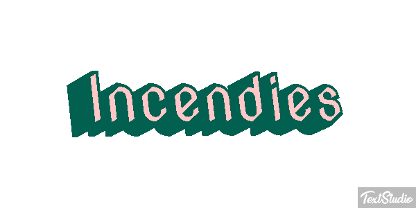 Incendies Tekst effect