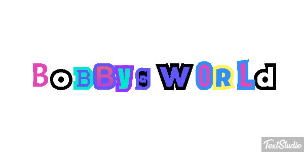 Bobby’s World Tekst effect