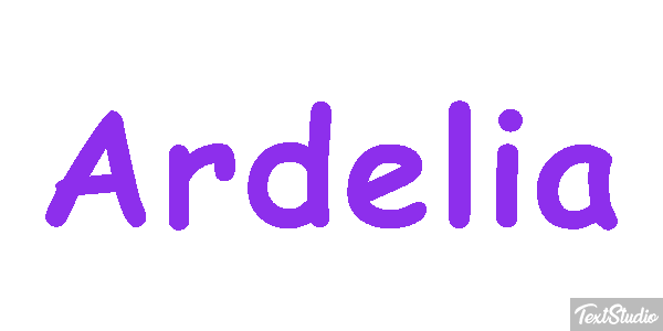 Ardelia Text effect