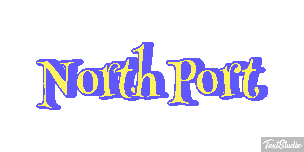 North Port Efeito do texto
