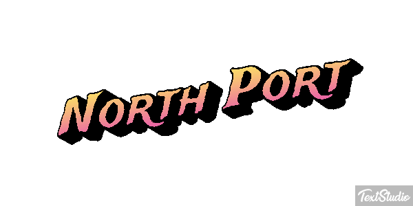 North Port Efeito do texto