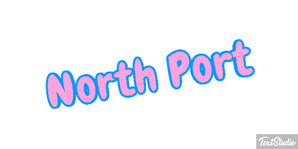 North Port Efeito do texto