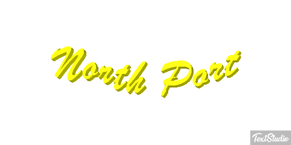 North Port Efeito do texto